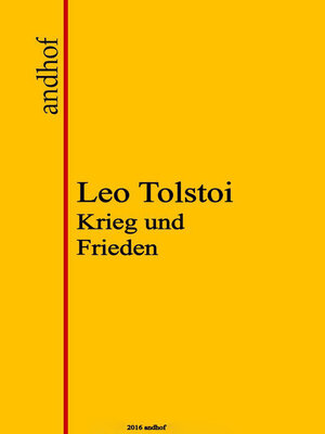 cover image of Krieg und Frieden